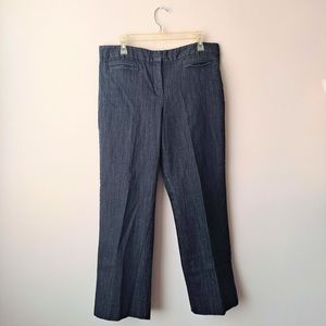 Talbots Cotton Stretch Dark Wash Straight Leg Denim Jeans - Size 14
